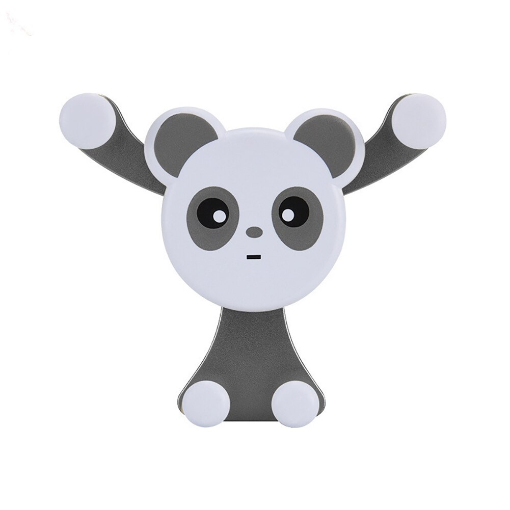 Car Phone Holder Air Vent Mount Cell Smartphone Holder For IPhone XR Samsung Huawei In Car Mobile Phone Holder Stand GPS: Silver