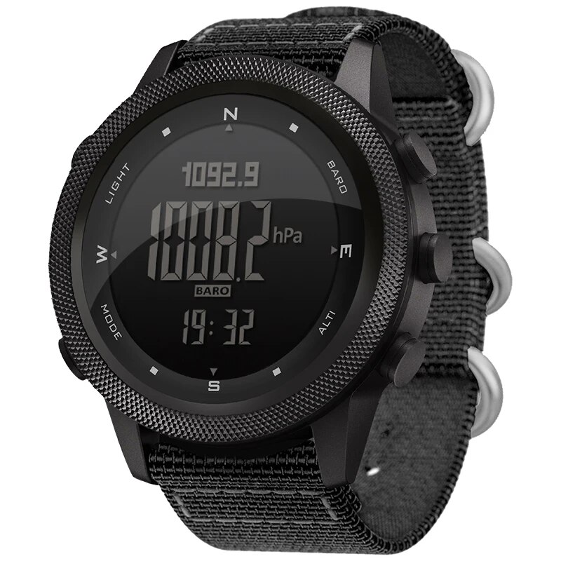 NORTH EDGE APACHE-46 Men Digital Watch Outdoor Sports Running Swimming Outdoor Sport Watches Altimeter Barometer Compass WR50M: Other