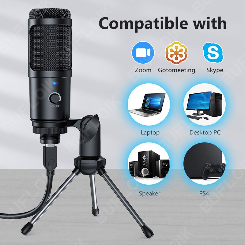USB CONDENSER MICROPHONE FOR VOCALS visual data 7