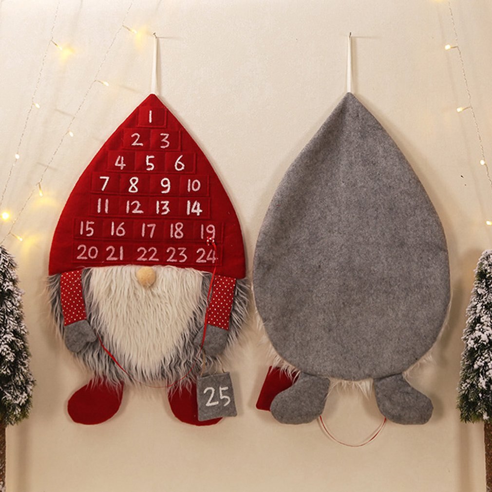 Julekalender kalender timer jule vægkalender boligdekoration skovfoged kalender