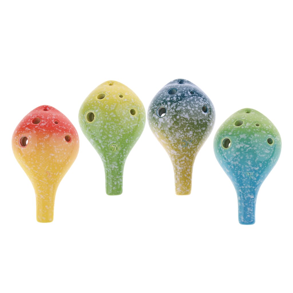 Alto Ocarina 6 Holes Ocarina C Key Tone Crafts Musical Instrument