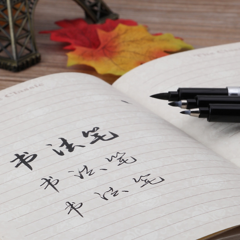 Lápiz de tinta para caligrafía japonesa y China, 1 unidad, herramienta de escritura y dibujo artesanal