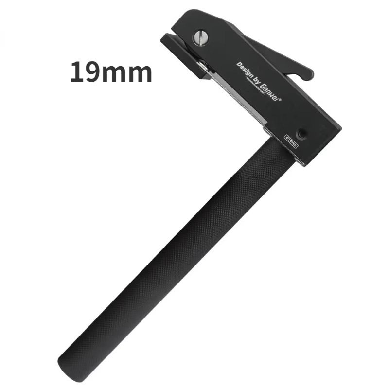 19MM/20MM Adjustable Desktop Clip Fast Fixed Clip with Desktop Tenon Woodworking Workbench Fast Hold Down Bench Dog Hole Clamp: army green / 19pcs