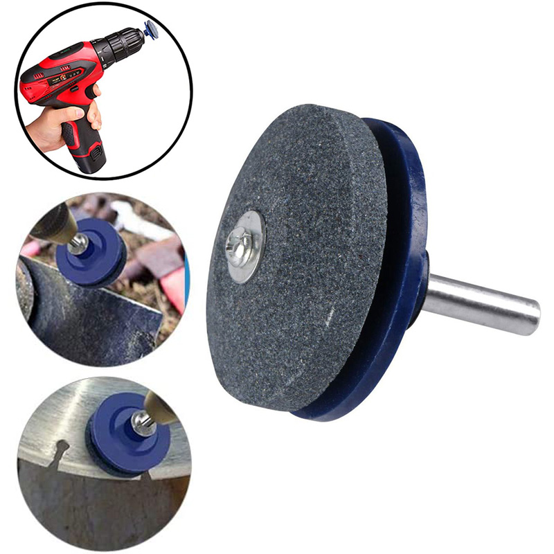 50mm Rasenmäihr Spitzer Rasenmäihr Klinge Spitzer Universal- Schleifen Dreh Bohrer schneiden Messer Schärfen Stein Werkzeuge Garten