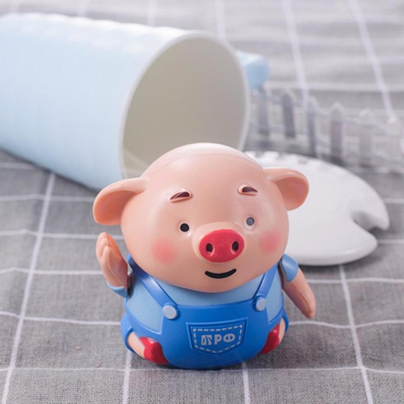 Inductive Pig Pen Draw Line Heel Robot Light Music Animal Education Kid Toy Mini Pig Robot Inductive Pen Light Music Animals