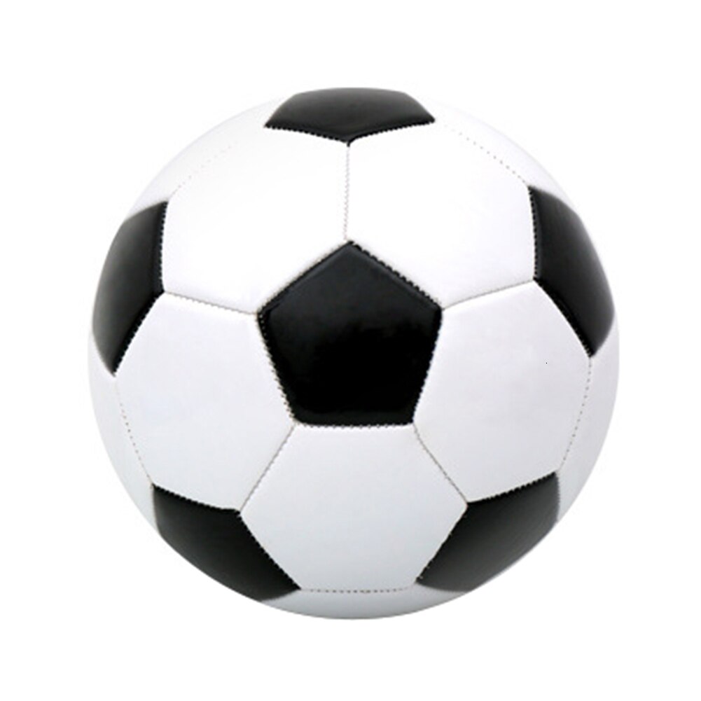 1 stk klassisk svart hvit utendørs butyl indre fotball ball standard voksen størrelse 5 pu fotball ball trening ball: 4a