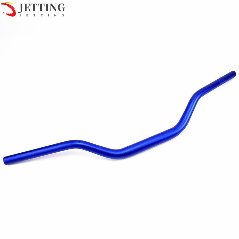 Universele 28Mm Motorfiets Stuur Cnc Aluminium Scooter Handvat Stuur Stuur Stuur Voor Pitfiets: Zilver