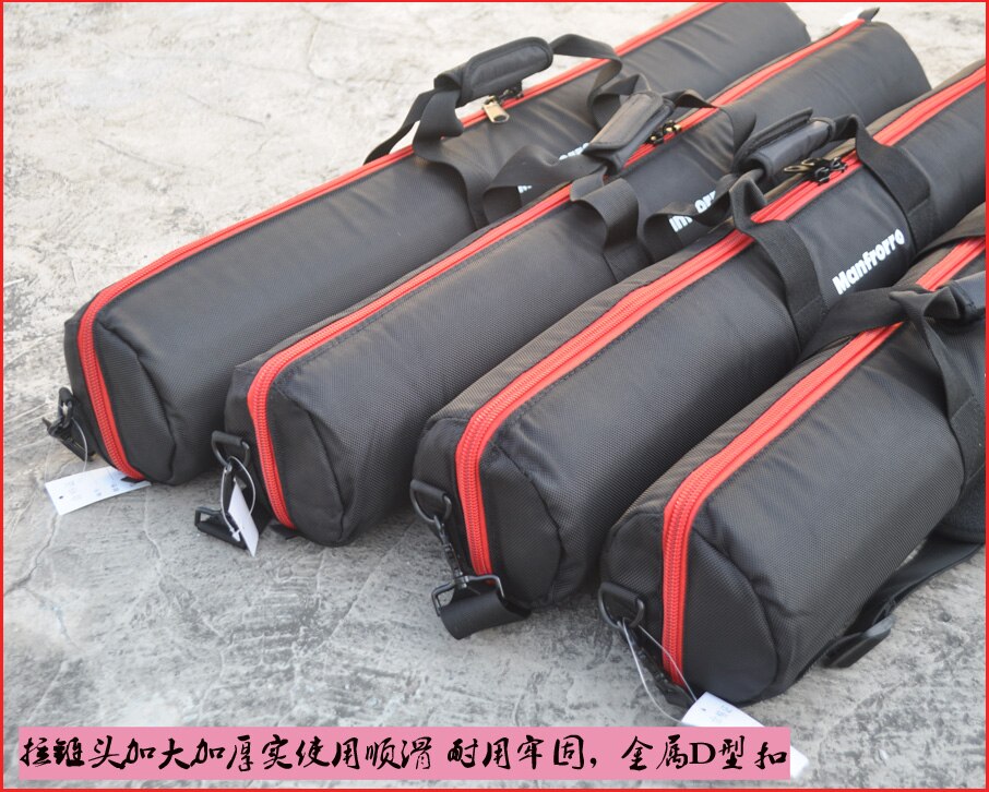 Diámetro 13CM trípode de cámara bolsa 50 60 70 75 80CM Estuche De Viaje para tripode Manfrotto 190xprob