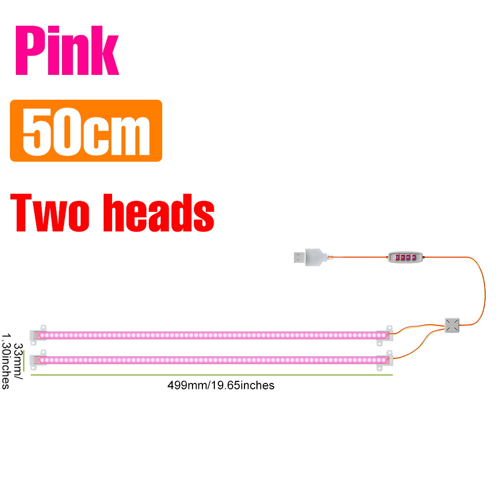 LED Zimmerpflanze Wachsen Streifen Lichter Volle Spektrum zeitliche Koordinierung 4H/8H/12H Auto an/aus Blume Sukkulenten Topf Pflanzen Anbau Lampe DC5V