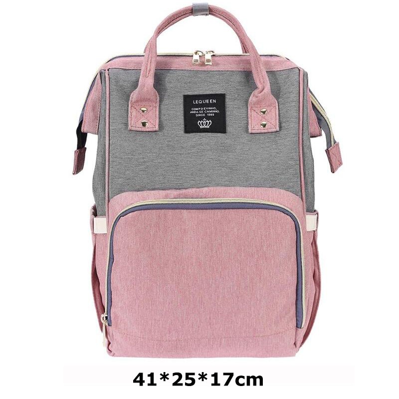 LEQUEEN Brand Baby Diaper Mummy Bags Large Capacity Maternity Nursing Diaper Bags infant Nappy changing bag Backpack Baby Care: 13
