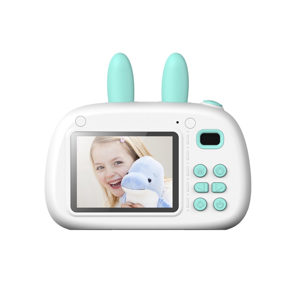 Portable Kids Digital Camera Intelligent Focus Mode Large Screen Children Camera Cartoon Mini Dual Lens Digital Camera For Kids