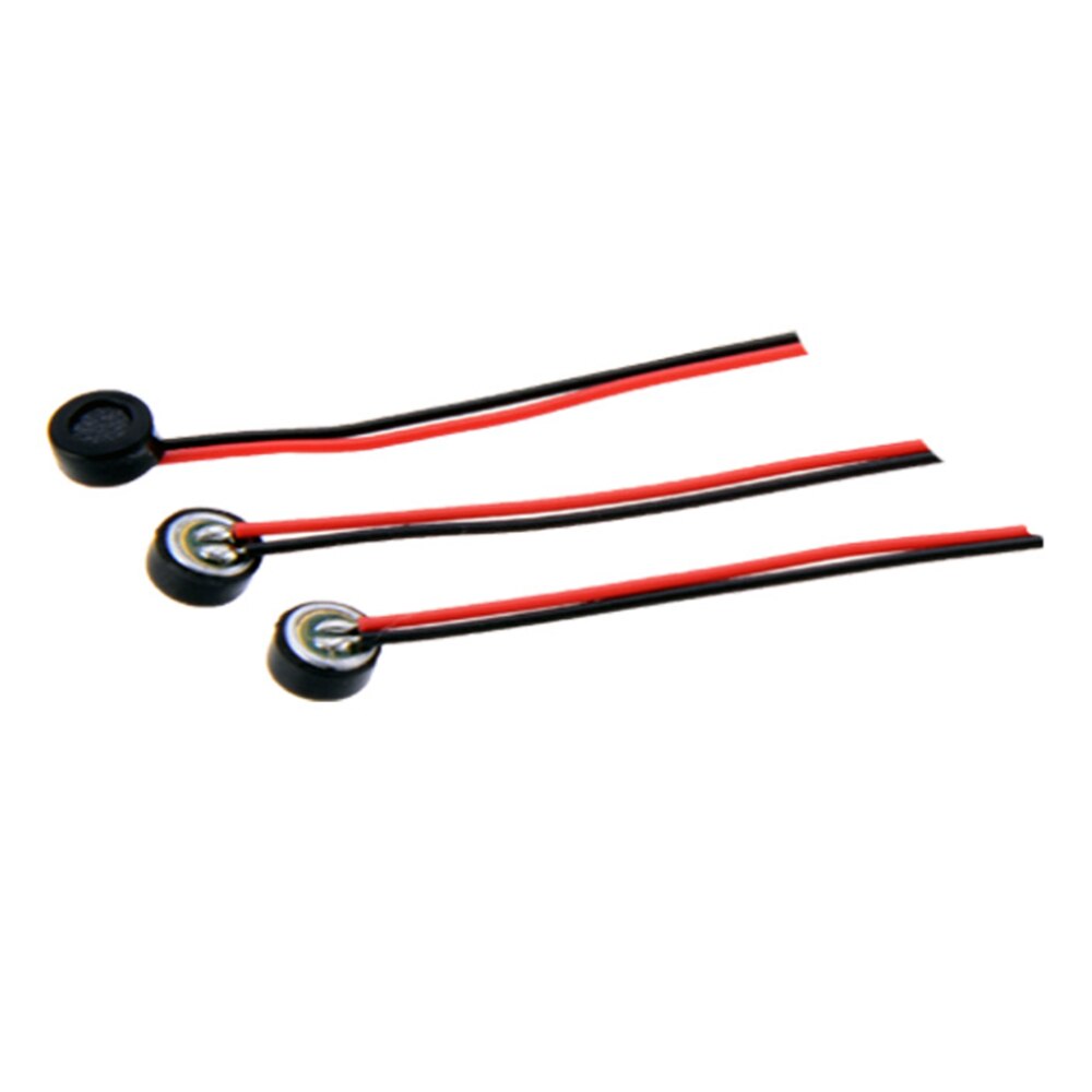 Taidacent 10 pièces 3015 Omnidirectionnel Micro Réducteur De Bruit Capsule Anti-interférence Micro Tête Microphone Électret Capsule