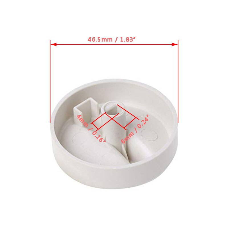 2 uds D agujero microondas horno Universal giratorio temporizador Botón de perilla para horno microondas repuestos accesorios