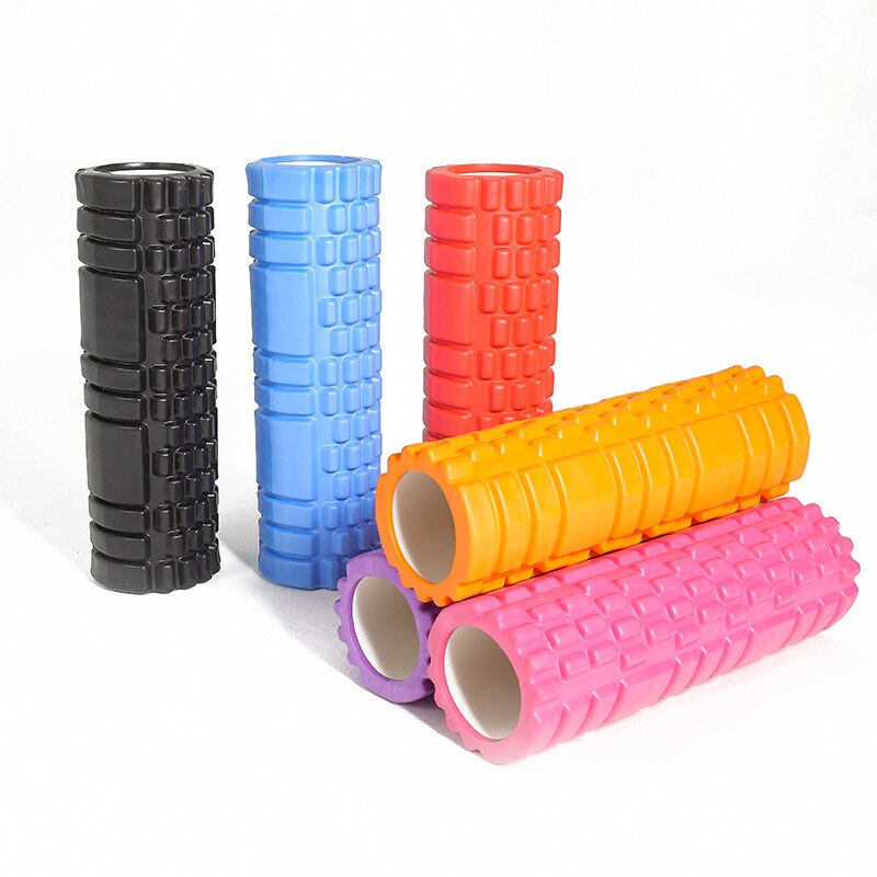 Foam Yoga Column Shaft Relaxing Muscle Wolf Tooth Stick Massage Roller Thin Calf Useful Product Fascia Fitness Equipment Roller