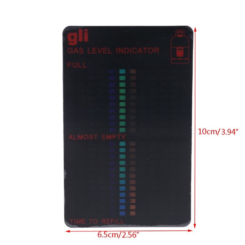 Gas Tank Level Indicator Magnetic Gauge Caravan Bottle Propane Butane LPG Fuel Gas Tank Level Indicators