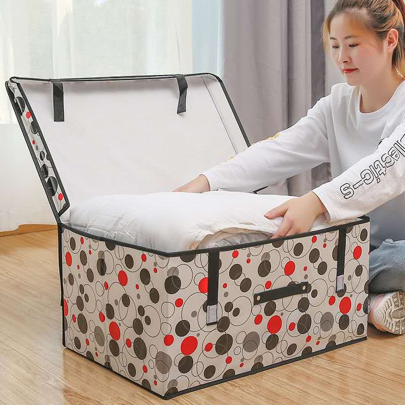 Foldable storage package box: Dot / Large 60x50x40