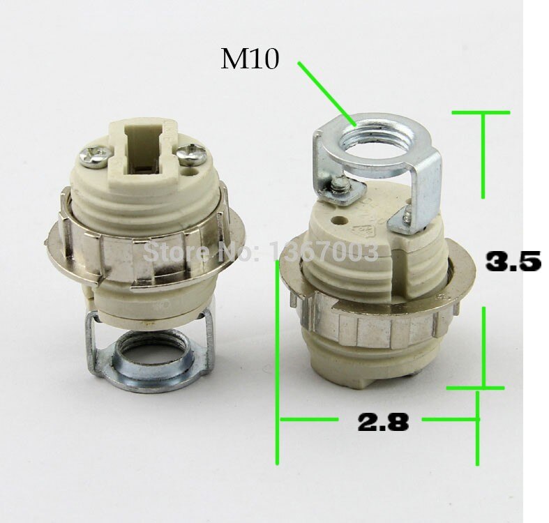 5PCS G9 Lampholders LED Crystal Lamp Chandelier Holder halogen Block G9 lampBase Socket, Ceramic G9 bulb Socket