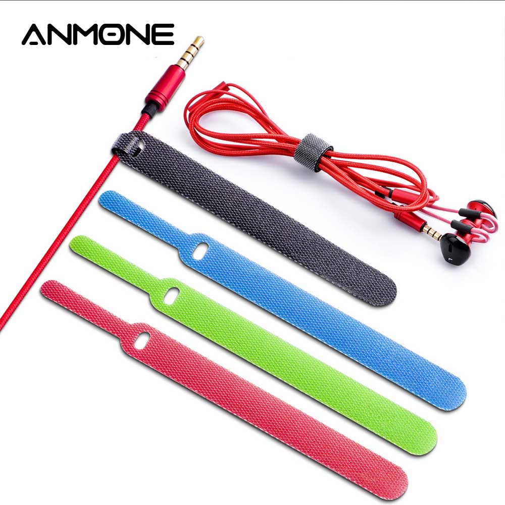 20Pcs Anmone Usb Cable Organizer Cable Management Voor Muis Cord Oortelefoon Cord Clip Hdmi Aux Kabel Holder Protector