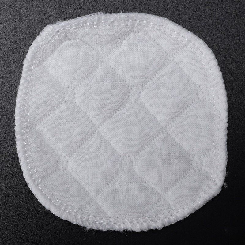 20 almohadillas de pecho Ultra cómodas lavables de algodón Extra absorbente para bebé, blanco