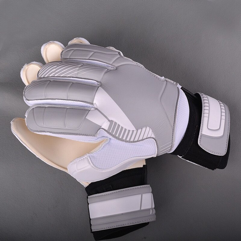 Guantes de portero de fútbol, guantes de entrenamiento de portero de fútbol con dedos gruesos, guantes de competición antideslizantes