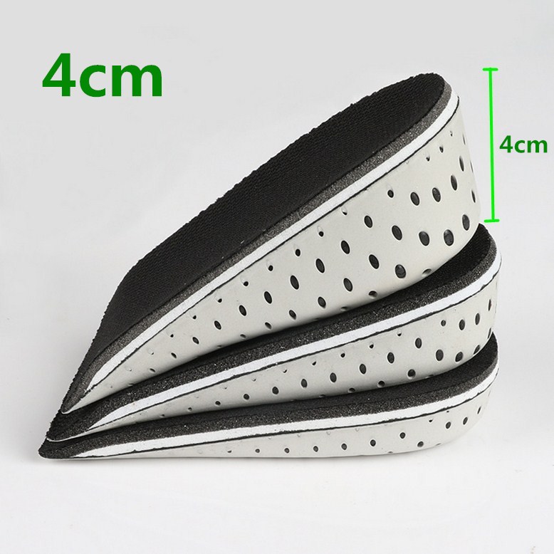 1 paio di cuscinetti per scarpe rinforzanti per uomo e donna, solette protettive per i piedi, per aumentare l'altezza, supporto per l'arco plantare, inserti per tallone per esterni: Grigio