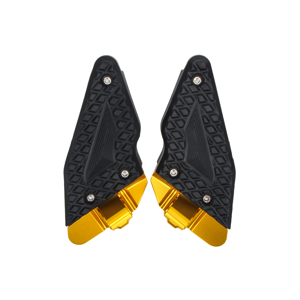 UHR 125 150 UFR Motorcycle Rear Passenger Footrest For Haojue UHR125 UHR150 UFR150 Footpegs Foot Rest Pegs Pedals Step Accessory