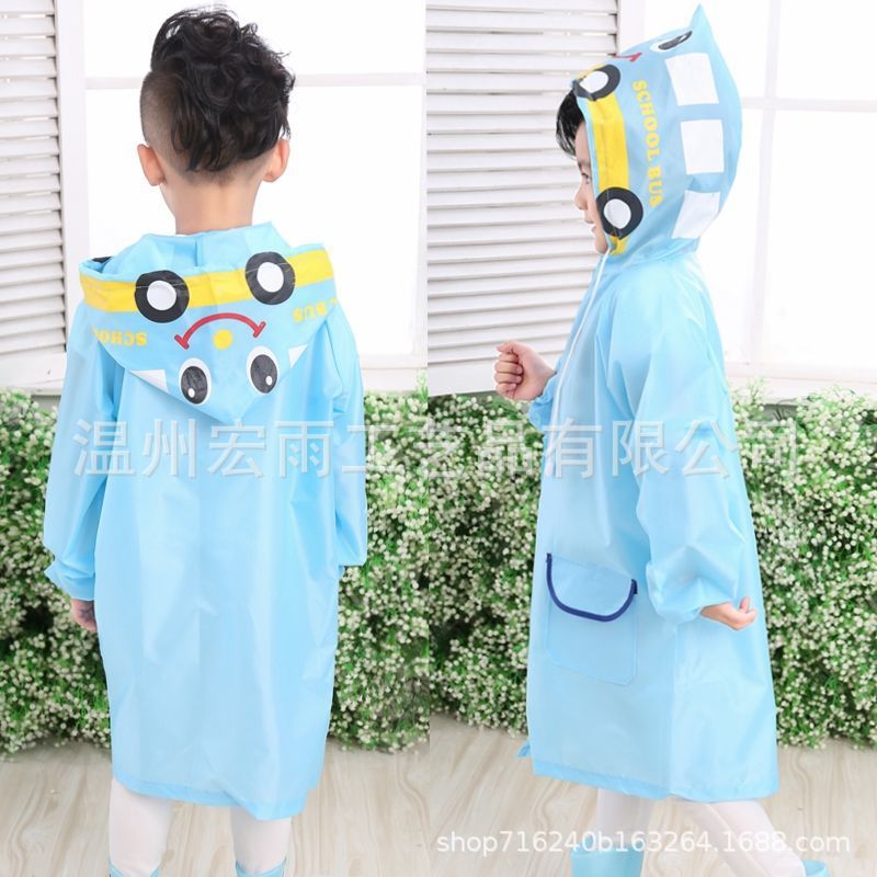 Chubasquero impermeable de estilo Animal de dibujos animados para niños, chubasquero, ropa de lluvia, chubasquero de estilo Animal para estudiantes