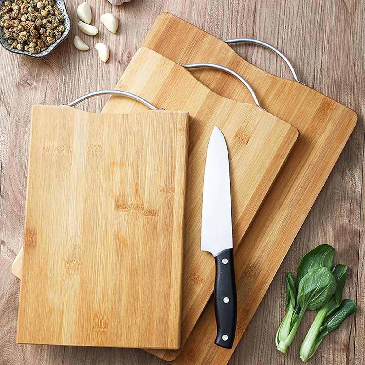 Thicken Cutting Boards Nature Chopping Board Bamboo Chopping Block Tool Wooden Cutting Board For The Kitchen Kitchen Stuff