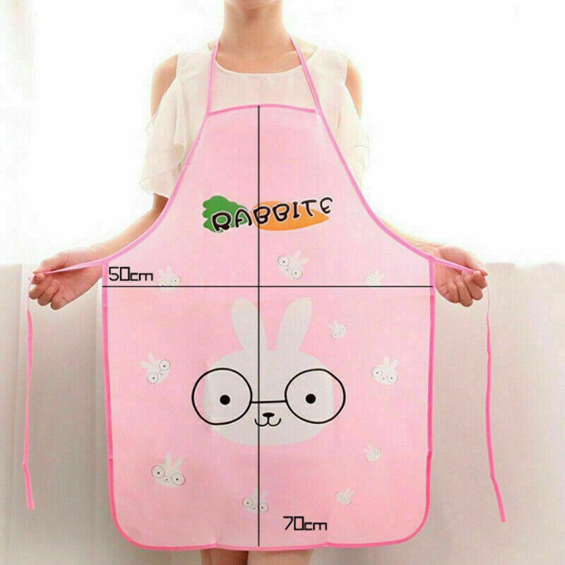 1pcs Cute Cartoon Animal Women Waterproof Apron Kitchen Restaurant Cooking Aprons Anti-oil Bib cocina BBQ Baking tablier