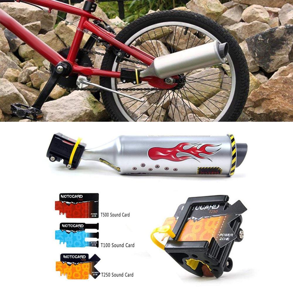 Tubo de escape para bicicleta de montaña, tubo de escape de turbina, sonido salvaje, herramientas de ciclismo para BMX