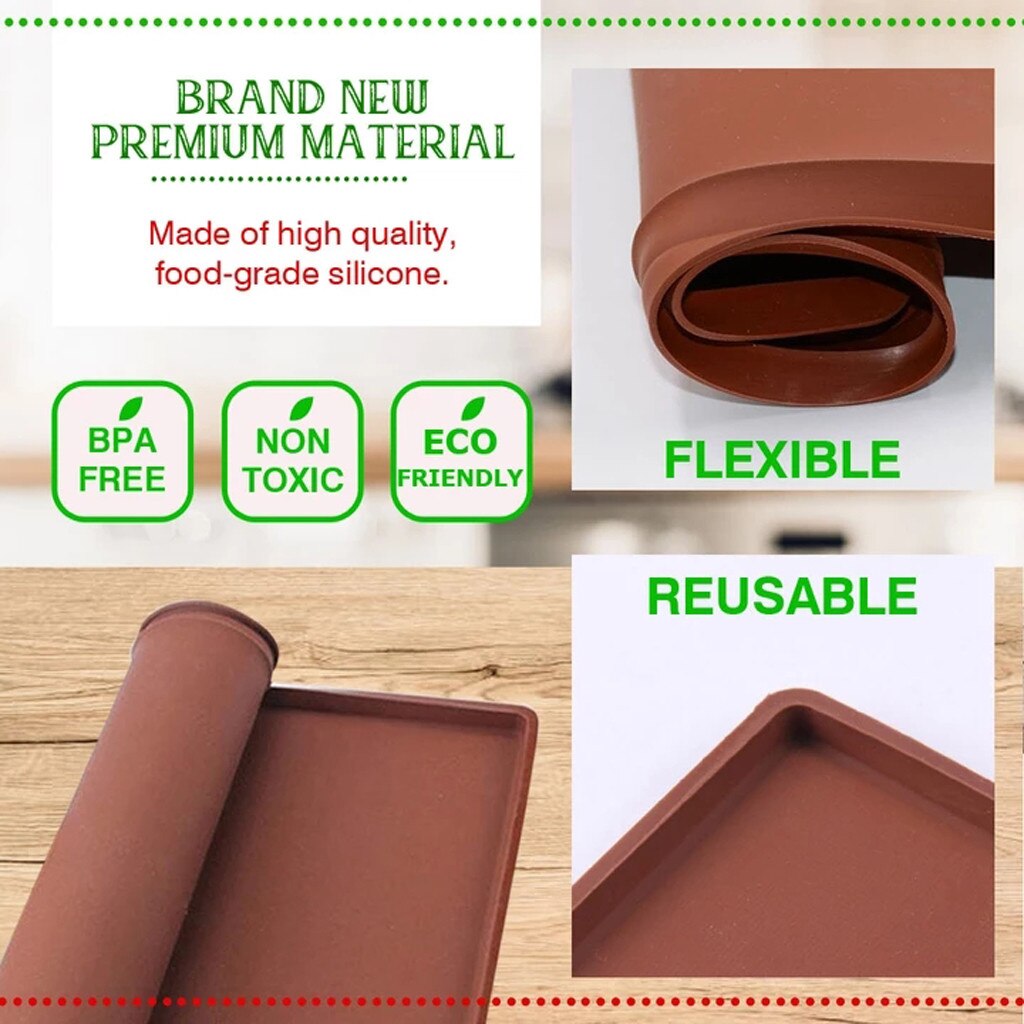 Cake Roller Bakken Mat Flexibele Zachte Cake Stencils Roll Siliconen Pan Bakvormen Deken Kleurrijke Donut Gooi Strandlaken Keuken