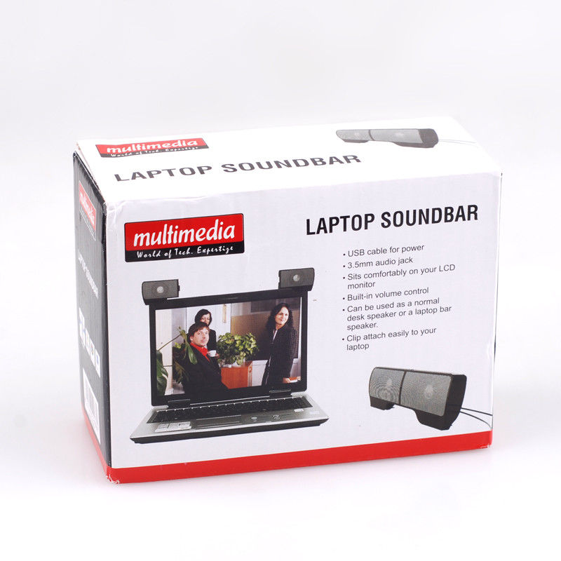 Mini stereo högtalare bärbar usb multimedia dator stereo clip högtalare soundbar för laptop xp vista win 7 mac och osx