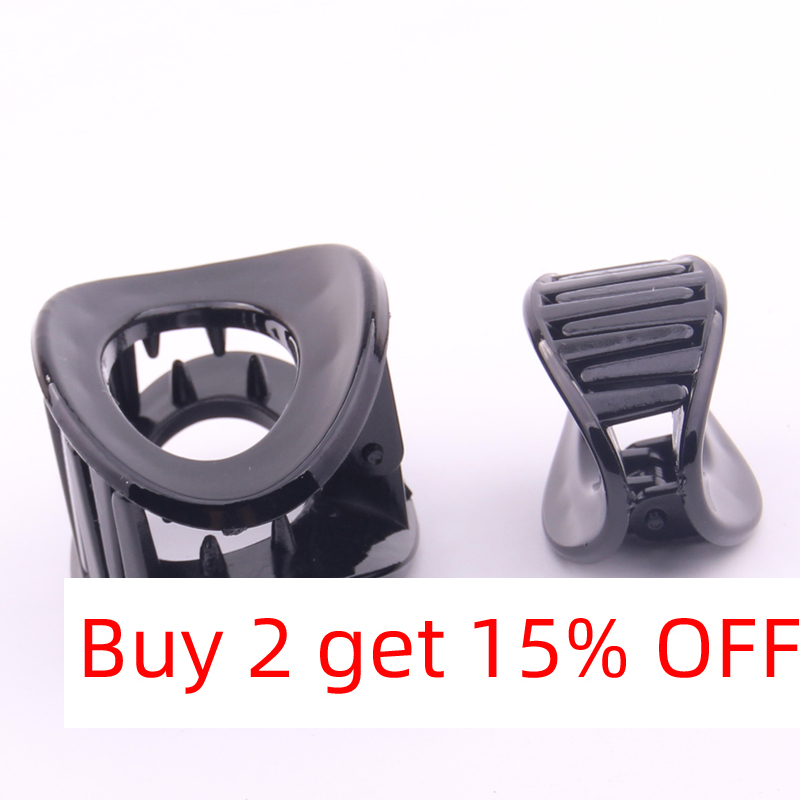 Mini pinces à cheveux en plastique pour filles, 2 pièces/lot, bonne , mignon papillon, Mini griffes pour filles, frange, pinces à cheveux