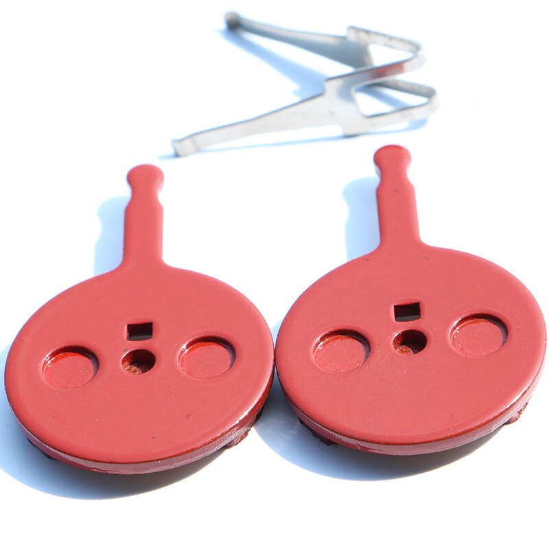 1 Pair Resin/Sintered Bicycle Brake Pads for SRAM Avid BB5 Tanke TB 200 for Giant ATX 770D MTB Mountain Bike Disc Brake Parts: Red