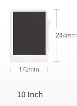 Xiaomi Mijia-tablero de escritura LCD para niños, pizarra electrónica pequeña, almohadilla de escritura a mano sin papel, tablero gráfico de 10/13, 5 pulgadas: 10inch