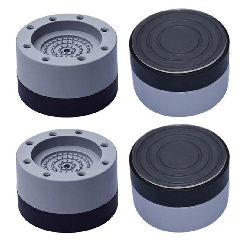 4Pcs Anti Vibration Feet Pads Washing Machine Rubber Mat Anti-Vibration Pad Dryer Universal Fixed Non-Slip Pad
