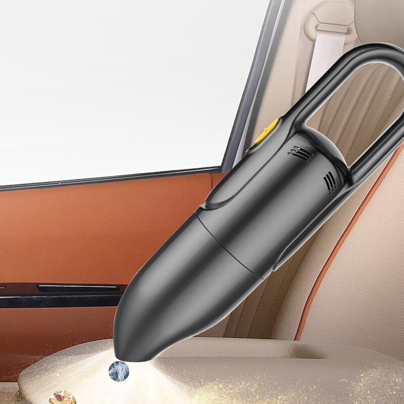 Handheld Wireless Vacuum Cleaner Wireless USB Rechargeable Vacuum Dust Remove for Auto Home Carpet Cleaner Sofa Pet 6000 Pa: Car charge