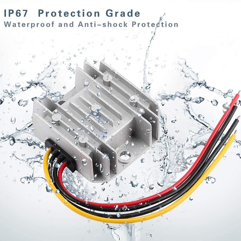 5A 60W 12V Golf Cart 24V 36V 48V to 12V Converter Buck Transformer DC-DC Converter Non-Isolated