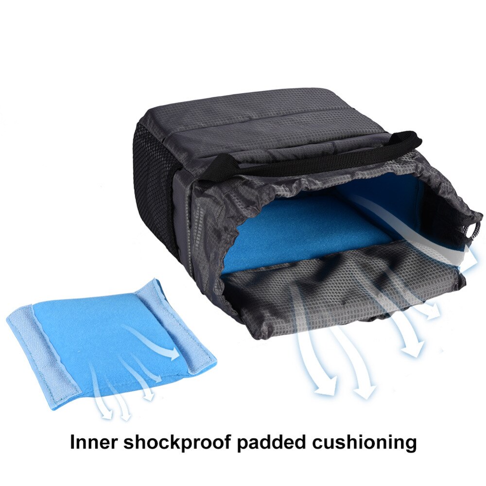 Sac de rangement pour appareil Photo Sony A6000 A6300, sacoche étanche et rembourrée antichoc pour DSLR, sac Photo pour accessoires Sony A6300