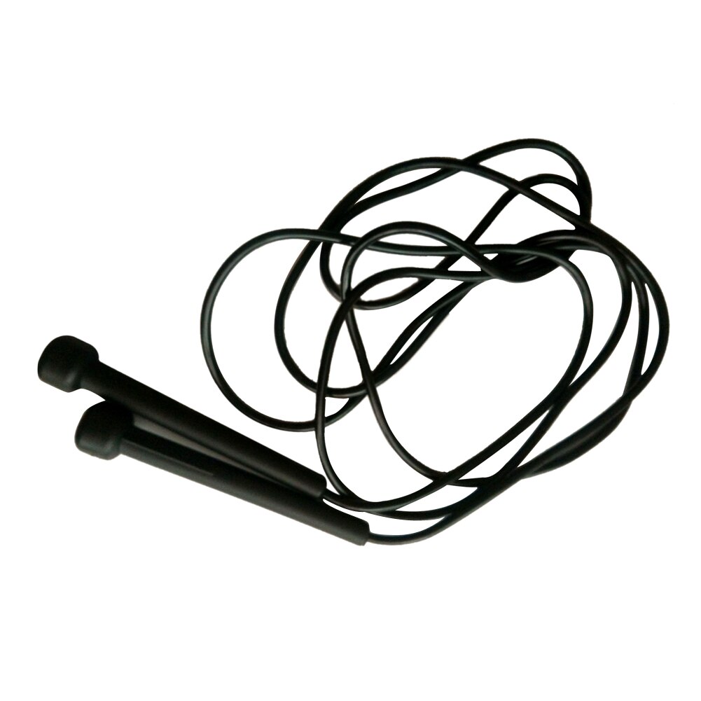 Cuerdas de saltar de longitud ajustable para boxeo, salto, velocidad, deportes, Fitness, equipo de Fitness portátil negro, 280cm