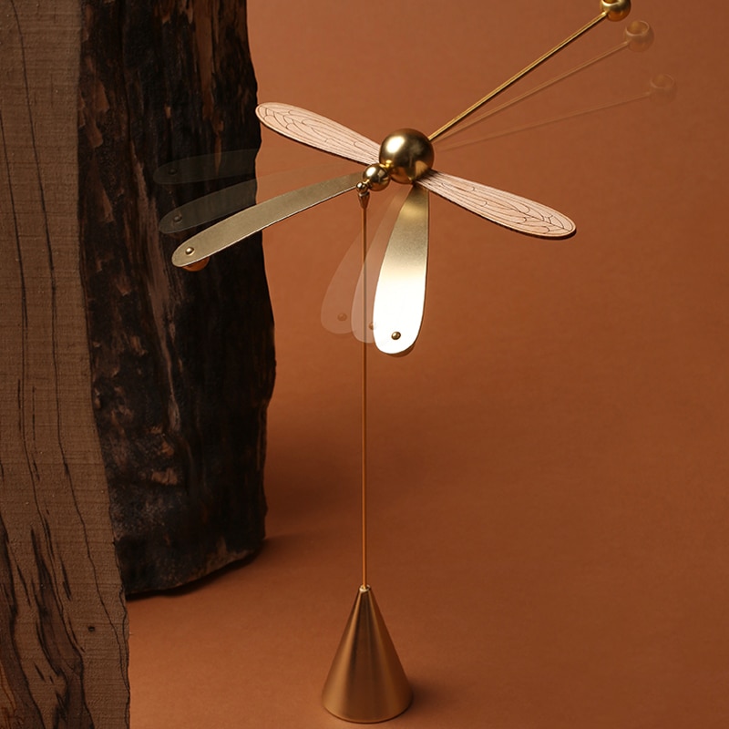 Into the poem dragonfly balance diffuser craft decoration home office solid wood essential oil aromatherapy