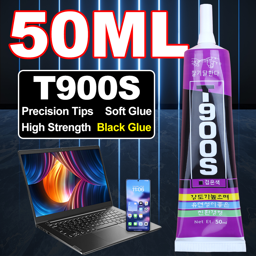 Cell Phone Repair Glue LCD Electronics Frame Display Epoxy Adhesive Touch Screen Headphone Speaker Rubber Edge Sealant Tools Kit: Red