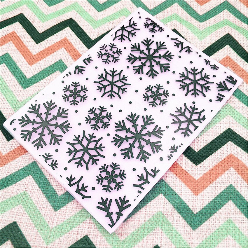 plastic snowflake template craft card making paper card album wedding decoration scrapbooking Embossing folders