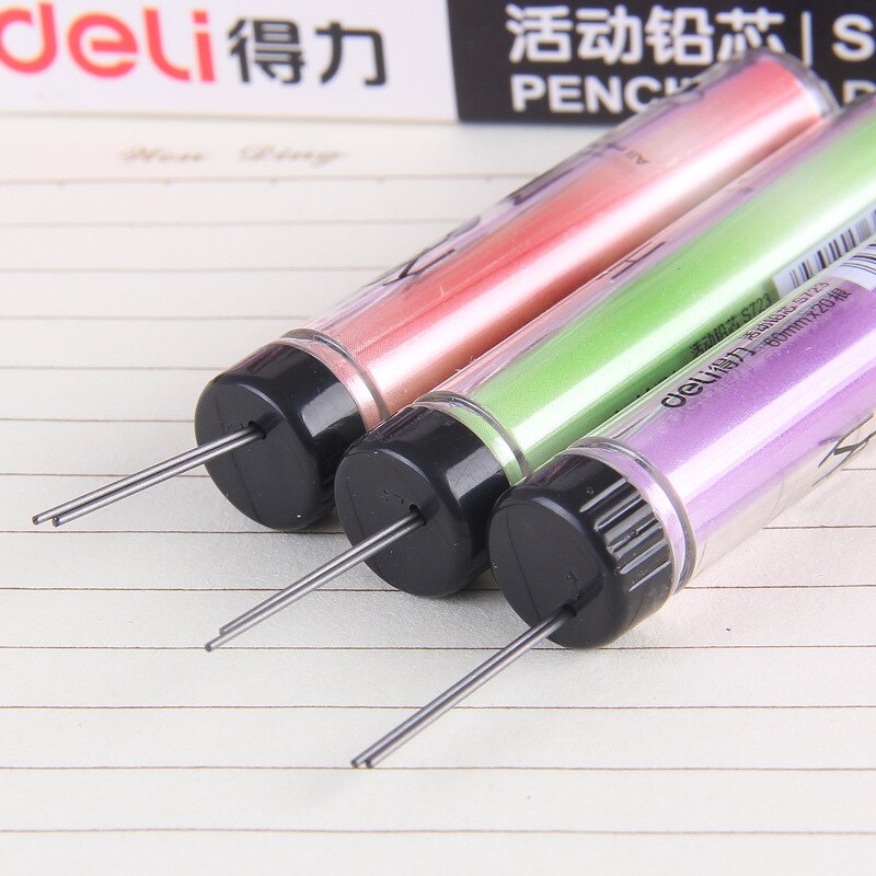 1 pc Vulpotlood Lood 0.5mm/0.7mm HB Potlood Staaf Automatische Potlood Vulling Kantoor Schoolbenodigdheden studenten