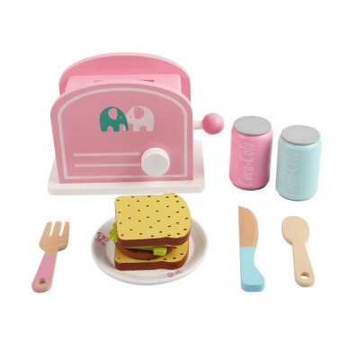Baby Speelgoed Simulatie Elektrische Rijstkoker/Afternoon Thee Set Houten Speelgoed Voor Kinderen Keuken Speelgoed Set Educatief Speelgoed: B
