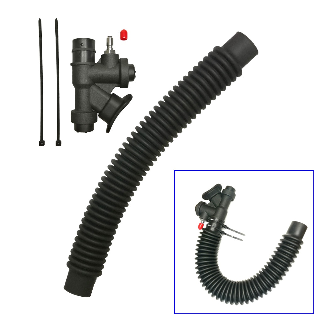 Scuba Diving BCD Inflator K Valve Corrugated Inflator Hose Replacement Inflator Buoyancy Compensator Device