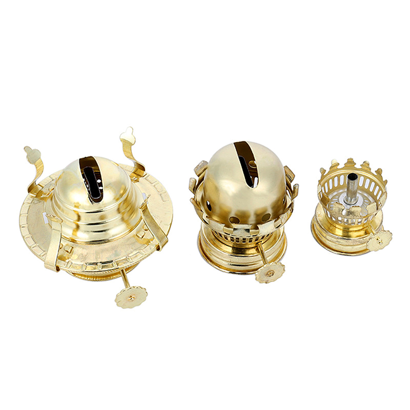 Lamp Olie Brander Kerosine Onderdelen Lont Antieke Wieken Houder Brandende Lampsaccessory Schoorsteen Kaars Light Jar