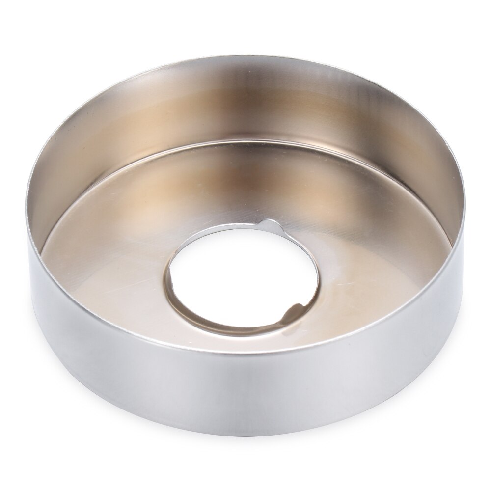 1Pc Shower Faucet Decorative Cover Chrome Finish Stainless Steel Water Pipe Wall Covers Kitchen Bathroom Tools Accessories