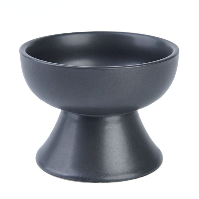 Ceramic Pet Bowl Japanese-style Cat Bowl High Foot Pet Water Food Bowls for Cat Dog Pet Feeding Dog Supplies