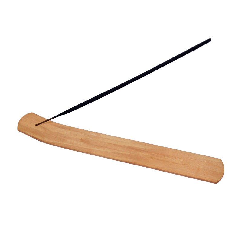 1pc st bambumaterial sticka rökelse tallrik rökelsehållare doftande porslin rökelsebrännare salvia: B